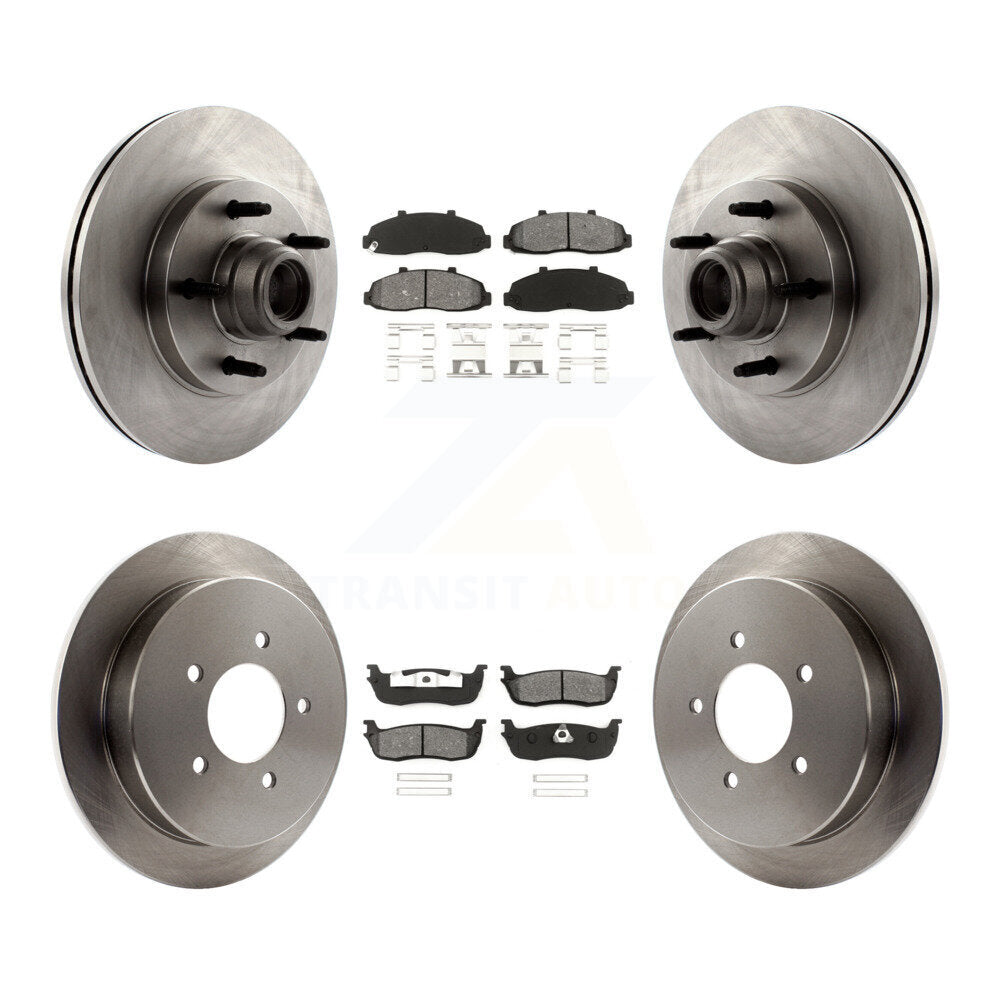 Standard Brake Kit For 2002 Ford F-150 RWD. With 5 Lug Wheels and With 12mm Wheel Lugs K8S-103080 Transit Auto