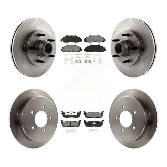 Standard Brake Kit For 2003 Ford F-150 RWD. With 5 Lug Wheels and With 12mm Wheel Lugs K8S-103080 Transit Auto