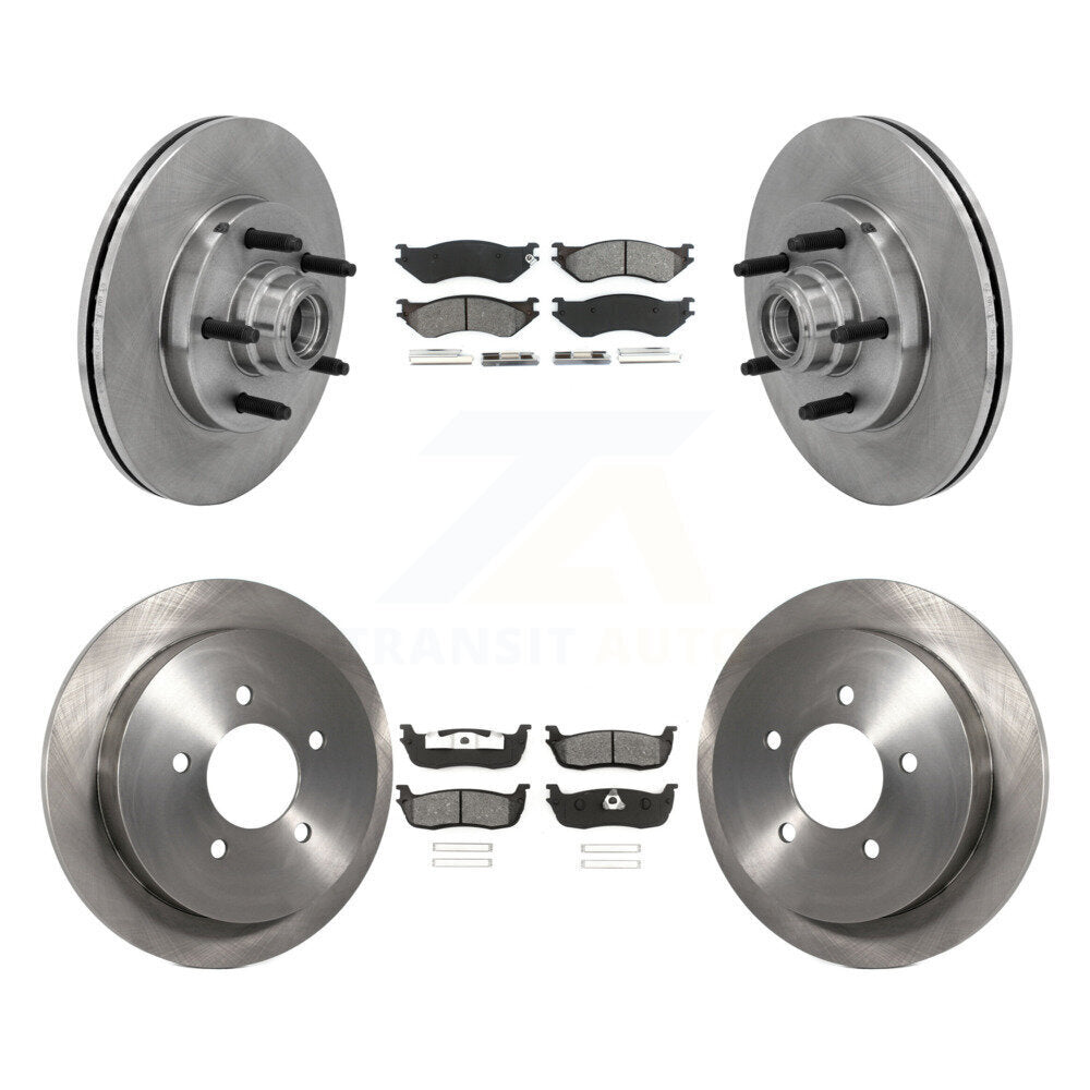 Standard Brake Kit For 2000 Ford F-150 RWD. With 5 Lug Wheels and With 14mm Wheel Lugs K8S-103083 Transit Auto