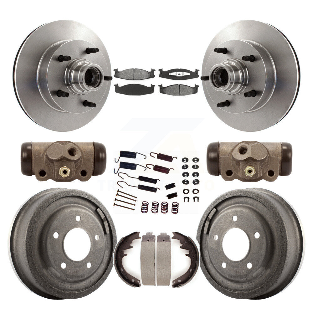 Standard Brake Kit For 1996 Ford E-150 Econoline 2-Wheel ABS. 15/16" Bore K8S-103169 Transit Auto