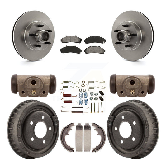 Standard Brake Kit For 2001 Ford Ranger RWD and with 2-Wheel ABS and Torsion Bar front springs. With 9" Diameter Drum K8S-103177 Transit Auto