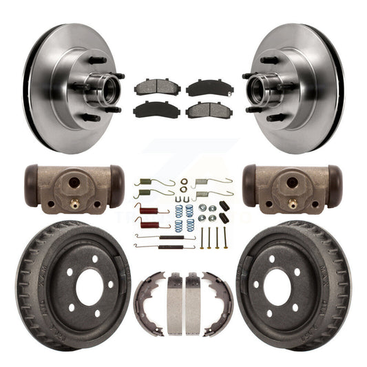 Standard Brake Kit For 2001 Ford Ranger RWD and with 2-Wheel ABS and Coil front springs. With 9" Diameter Drum K8S-103178 Transit Auto