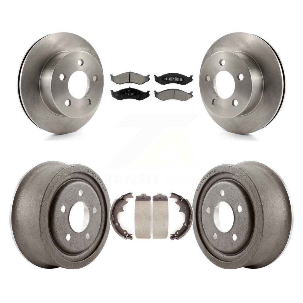 Standard Brake Kit For 2001 Jeep TJ K8S-103250 Transit Auto