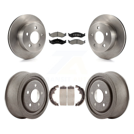 Standard Brake Kit For 2002 Jeep TJ K8S-103250 Transit Auto