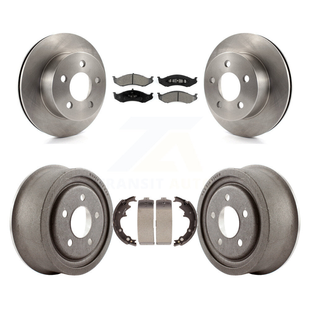 Standard Brake Kit For 2000 Jeep TJ K8S-103252 Transit Auto