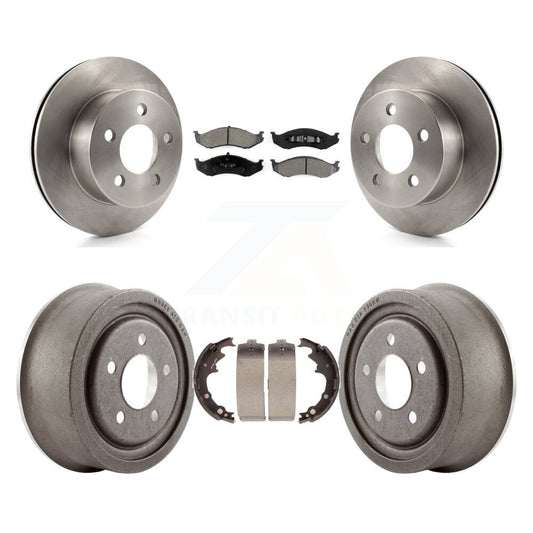 Standard Brake Kit For 2000 Jeep TJ K8S-103252 Transit Auto