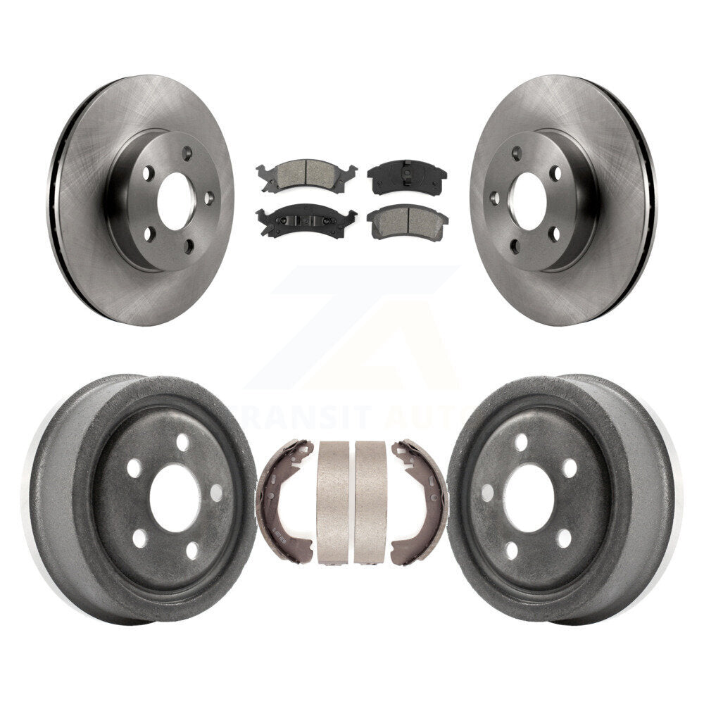 Standard Brake Kit For 1992 Chevrolet Beretta Except Vehicles Built For USA Market K8S-103292 Transit Auto