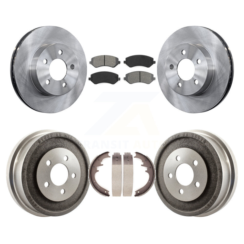 Standard Brake Kit For 2002 Jeep Liberty K8S-103367 Transit Auto