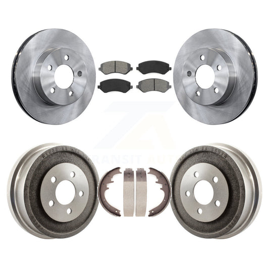 Standard Brake Kit For 2002 Jeep Liberty K8S-103367 Transit Auto