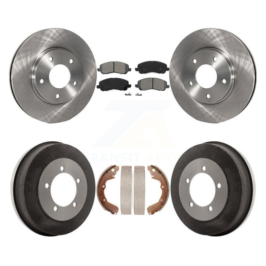 Standard Brake Kit For 2002 Dodge Stratus Coupe and with Disc rear brakes K8S-103368 Transit Auto