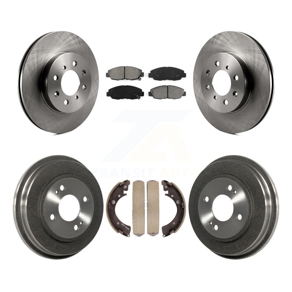 Standard Brake Kit For 2004 Honda Civic DX/Value Package/HX and with Coupe K8S-103401 Transit Auto