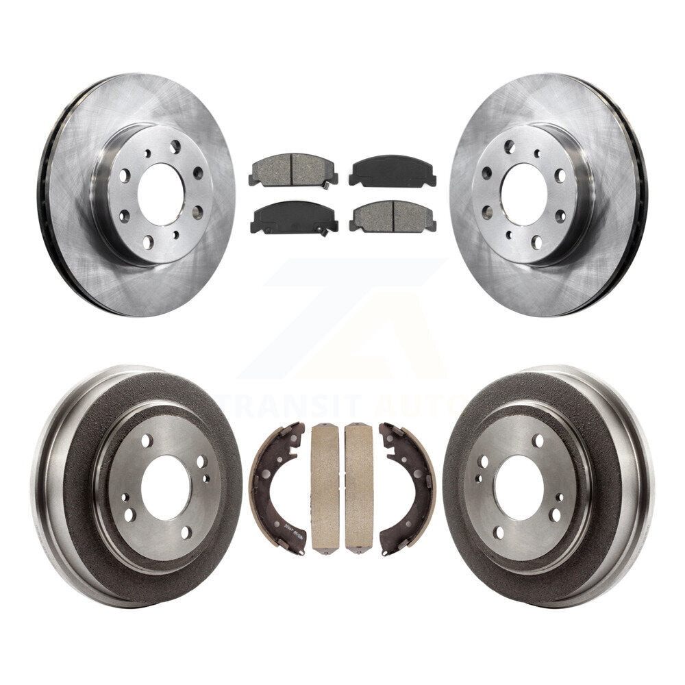 Standard Brake Kit For 1992 Honda Civic LX/DX and with Sedan and Automatic transmission K8S-103402 Transit Auto