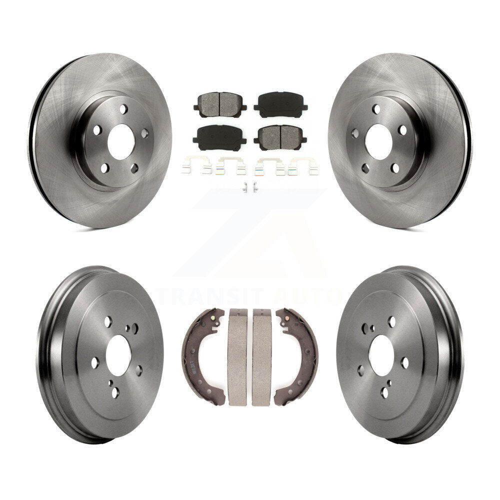Standard Brake Kit For 2004 Toyota Corolla North American Production Identified By 1st Digit Of VIN 1, 2, 4 Or 5 K8S-103438 Transit Auto