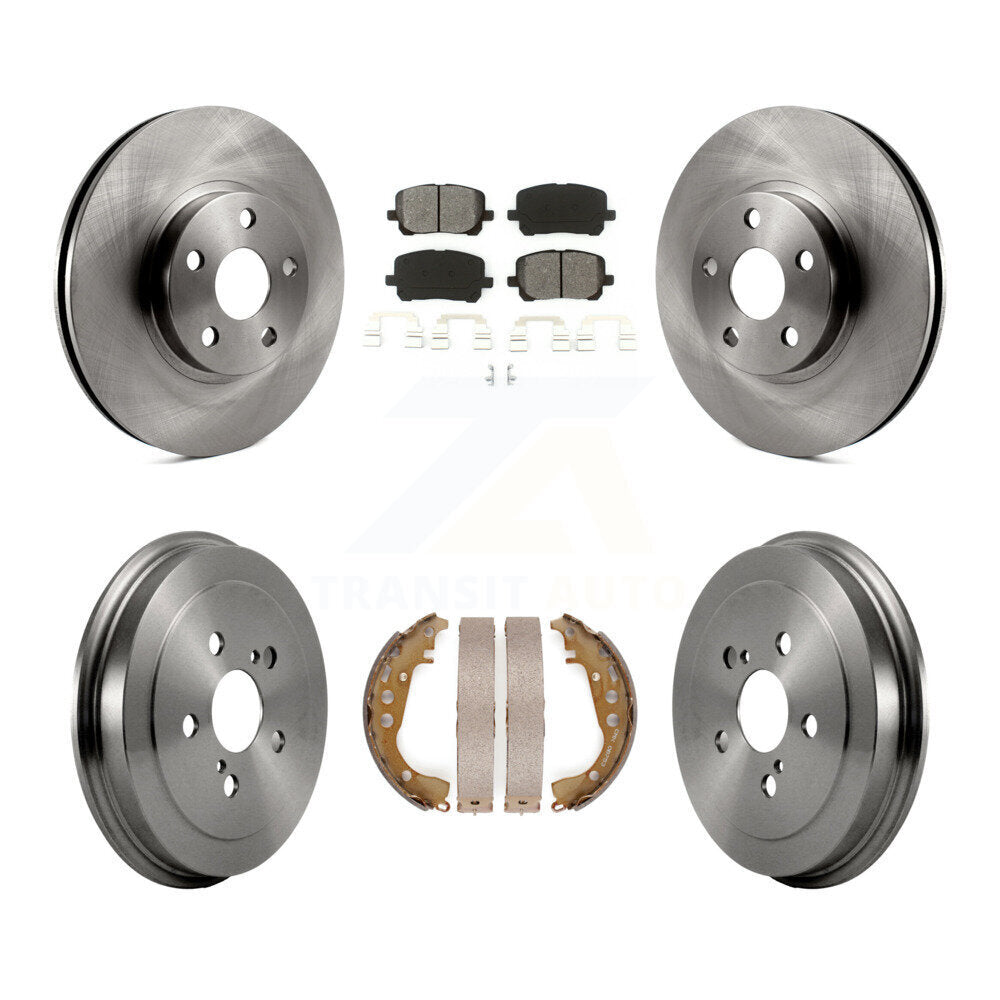 Standard Brake Kit For 2004 Toyota Corolla Japan Production Identified By 1st Digit Of VIN J K8S-103439 Transit Auto