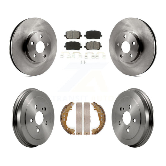 Standard Brake Kit For 2003 Toyota Corolla From 04/03 and Japan Production Identified By 1st Digit Of VIN J K8S-103439 Transit Auto