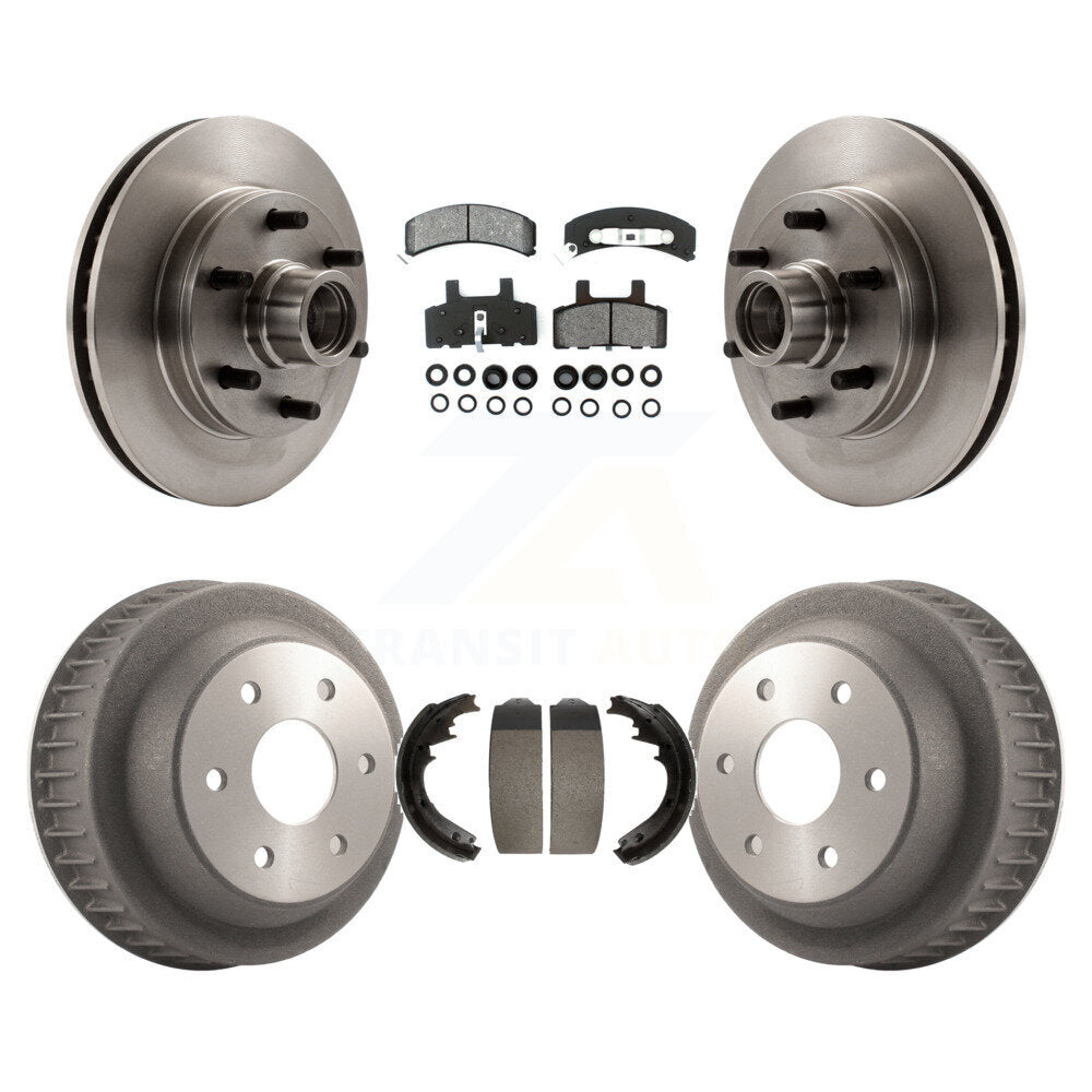 Standard Brake Kit For 1999 GMC C2500 With 7200 Lb GVW and With 11-5/32" Diameter Drum K8S-103478 Transit Auto