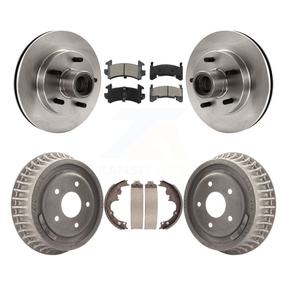 Standard Brake Kit For 2003 GMC Sonoma RWD. With ABS Tone Ring K8S-103486 Transit Auto