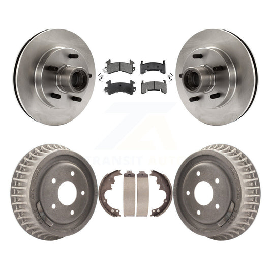 Standard Brake Kit For 2002 GMC Sonoma RWD. With ABS Tone Ring K8S-103487 Transit Auto