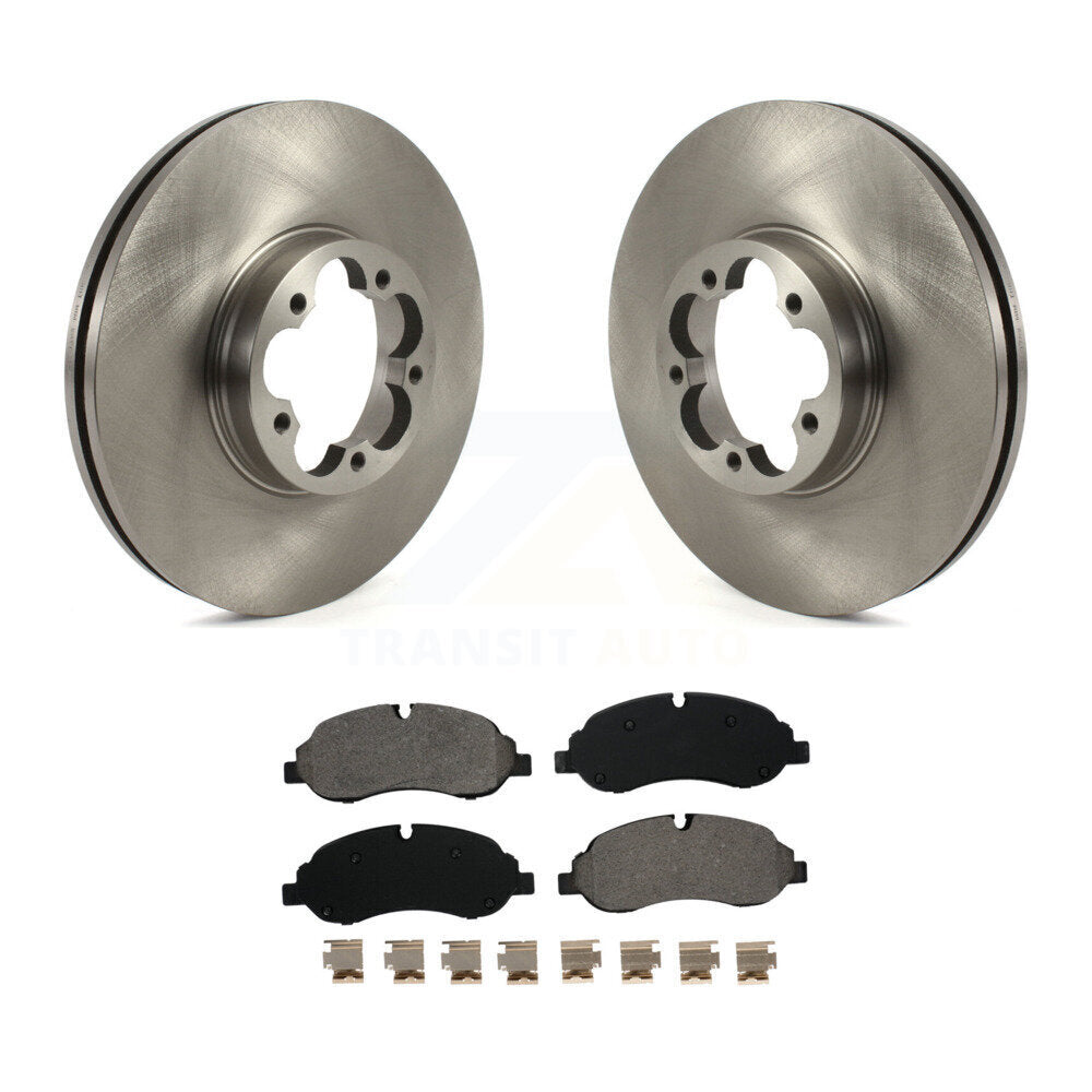 Standard Brake Kit For 2023 Ford Transit-350 HD RWD. With Dual Rear Wheels and With Solid Rear Rotors K8S-105007 Transit Auto