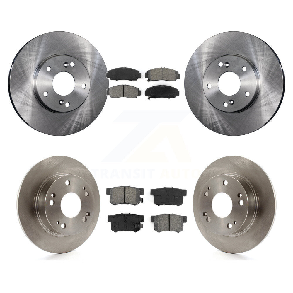 Standard Brake Kit For 2005 Honda Accord Coupe and with 3.0L and GAS engine and Manual transmission. With 282mm Diameter Front Rotor K8S-103639 Transit Auto