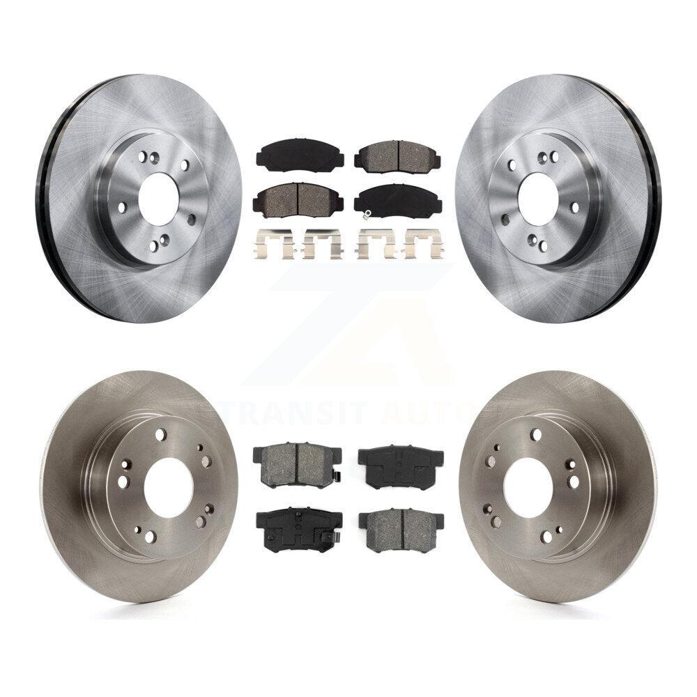 Standard Brake Kit For 2005 Honda Accord Sedan and with 3.0L and GAS engine. With 300mm Diameter Front Rotor K8S-103640 Transit Auto