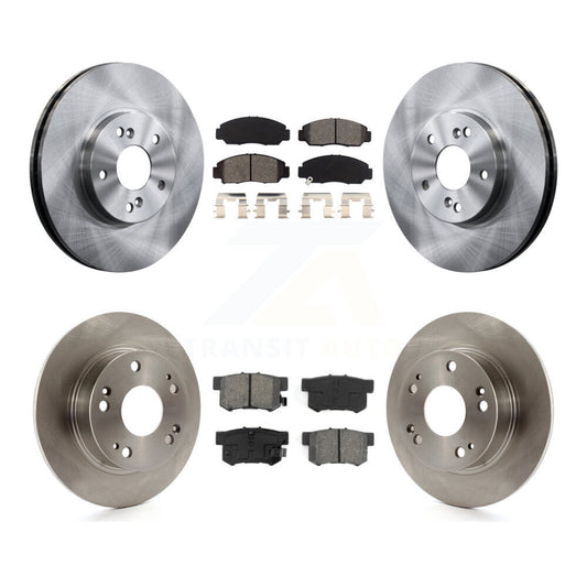 Standard Brake Kit For 2005 Honda Accord Coupe and with 3.0L and GAS engine and Automatic transmission. With 300mm Diameter Front Rotor K8S-103640 Transit Auto