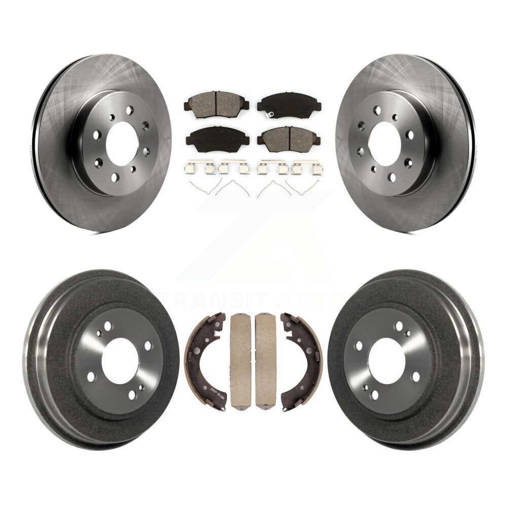 Standard Brake Kit For 2004 Honda Civic Si and with Coupe. With 4 Lug Wheels K8S-103700 Transit Auto