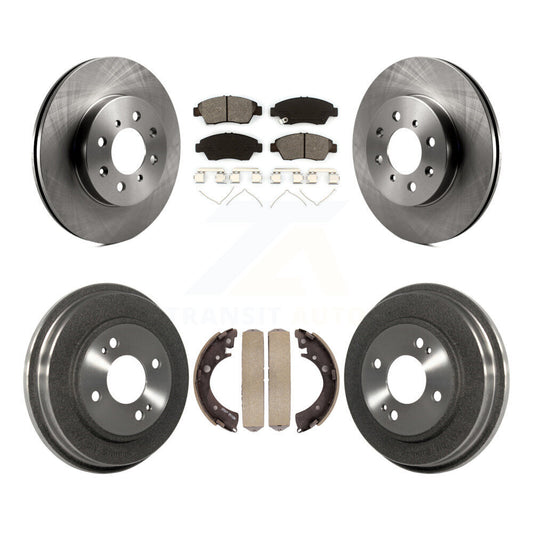 Standard Brake Kit For 2004 Honda Civic Si and with Coupe. With 4 Lug Wheels K8S-103700 Transit Auto