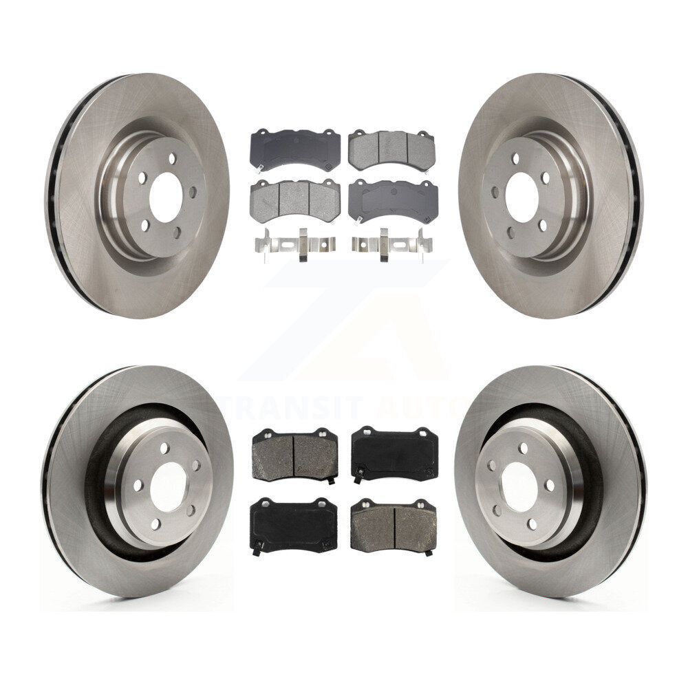 Standard Brake Kit For 2021 Dodge Charger Scat Pack. With 6 Piston Calipers K8S-103850 Transit Auto