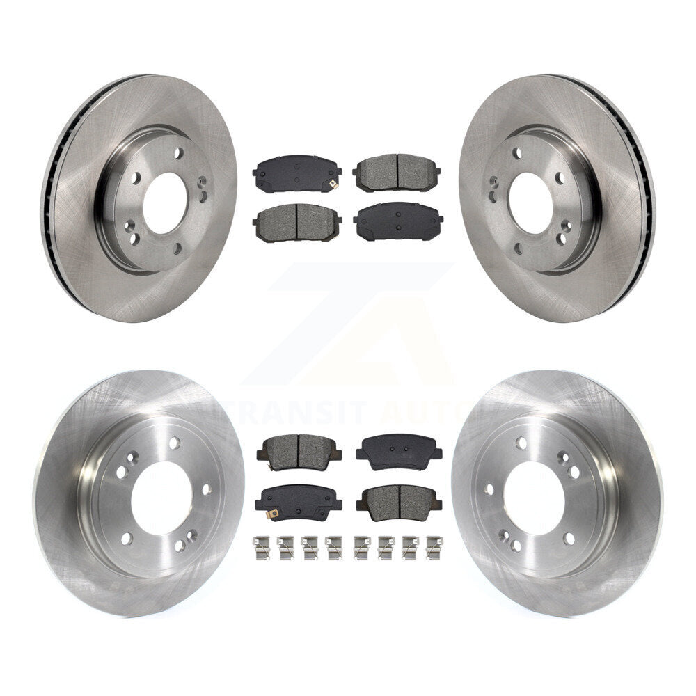 Standard Brake Kit For 2021 Hyundai Elantra Ultimate/Limited/Limited Hybrid/Preferred/SE/Essential/SEL Hybrid/Preferred Hybrid/Ultimate Hybrid/SEL. With Manual Parking Brake K8S-103867 Transit Auto
