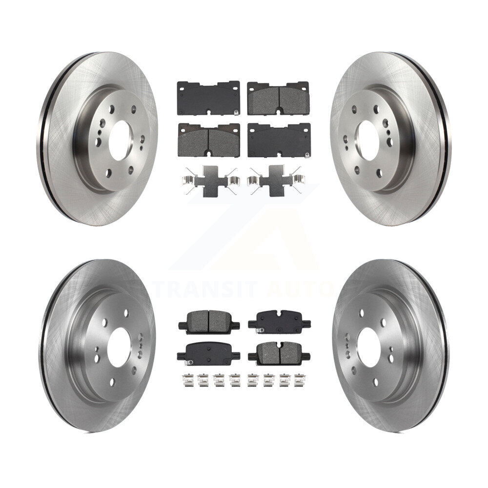 Standard Brake Kit For 2022 GMC Sierra 1500 With 4 Piston Front Caliper K8S-103936 Transit Auto