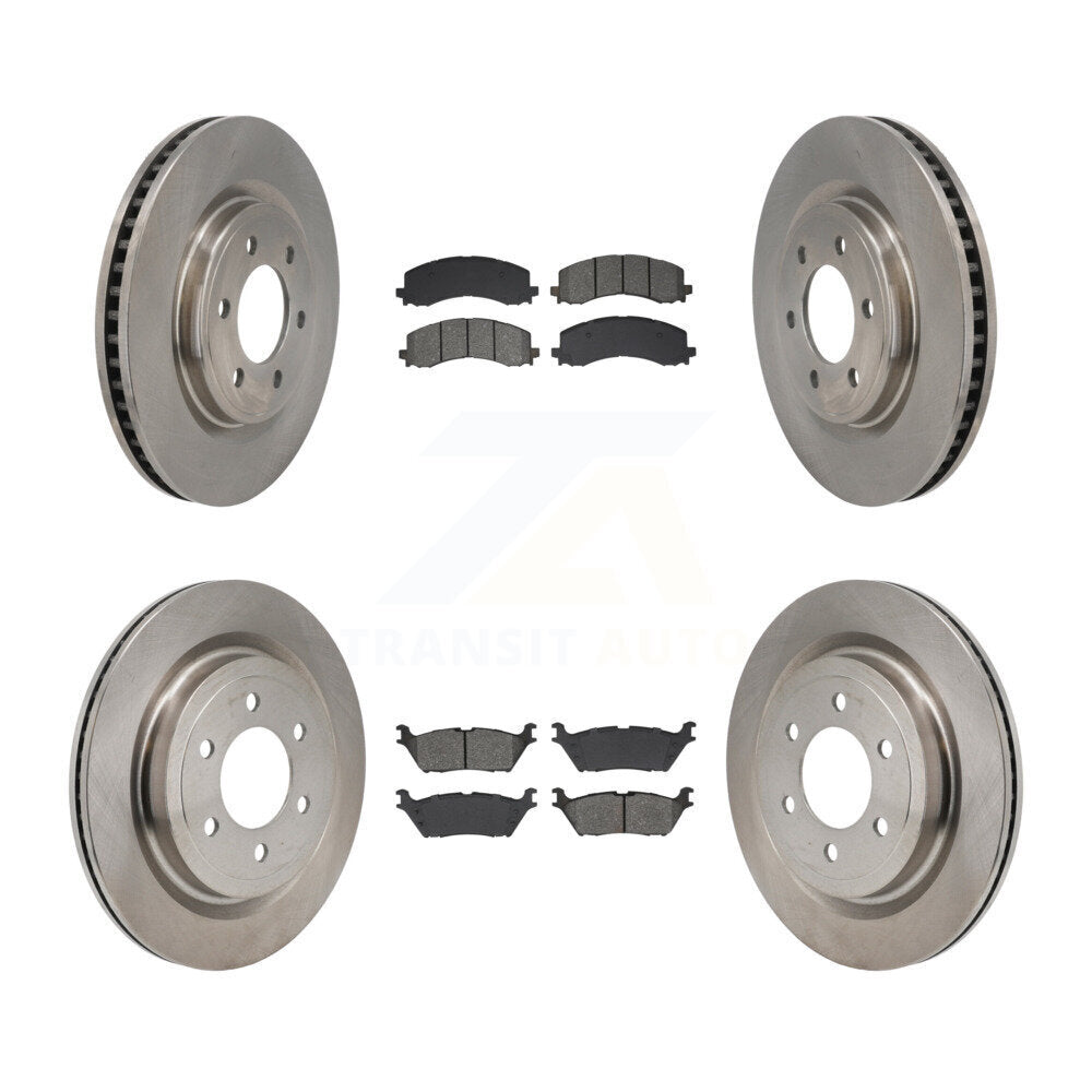 Standard Brake Kit For 2023 Ford F-150 Lightning With 350mm Diameter Rear Rotor K8S-104140 Transit Auto