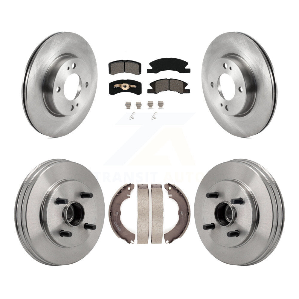 Standard Brake Kit For 2020 Mitsubishi Mirage With 1 Mounting Hole K8S-104211 Transit Auto