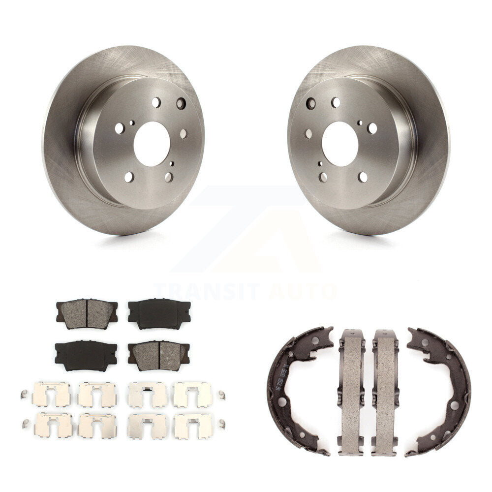 Standard Brake Kit For 2009 Toyota Matrix S and with AWD K8S-101315 Transit Auto