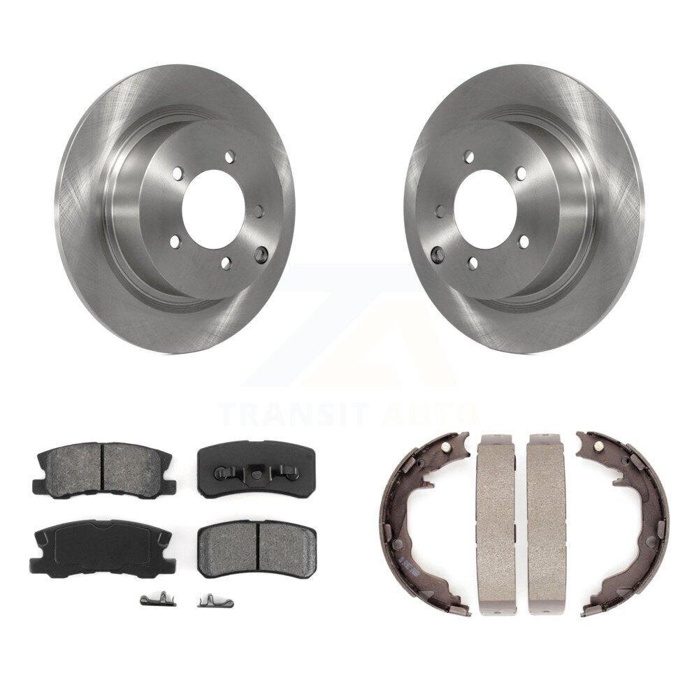 Standard Brake Kit For 2008 Jeep Compass With 302mm Diameter Rear Rotor K8S-100997 Transit Auto