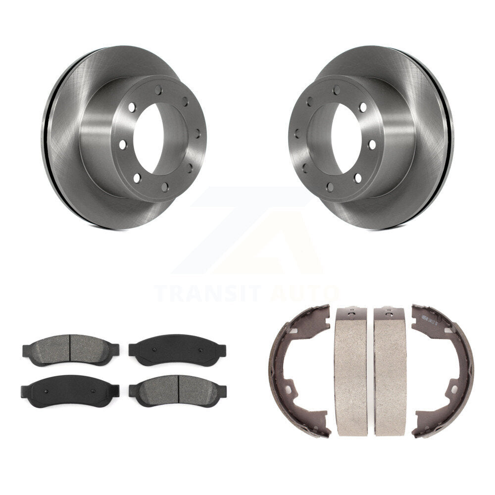 Standard Brake Kit For 2008 Ford F-250 Super Duty 4WD. With Single Rear Wheels K8S-100895 Transit Auto