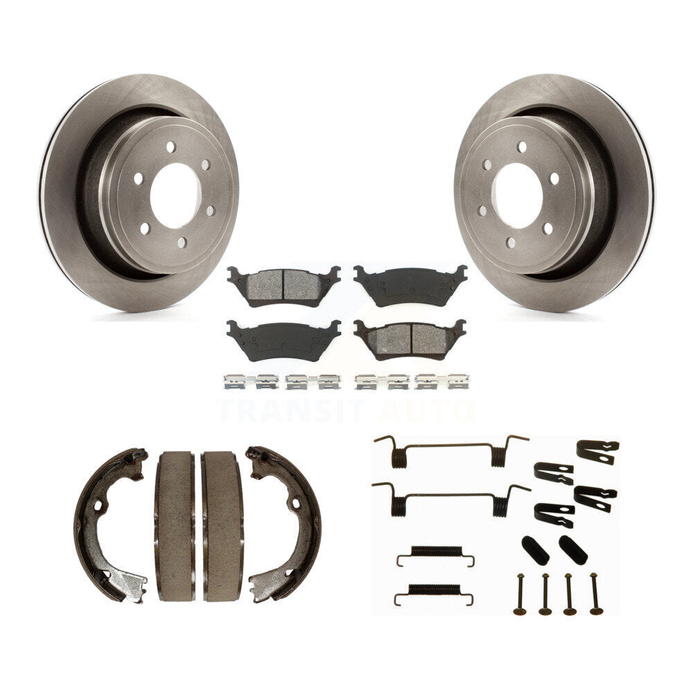 Standard Brake Kit For 2015 Ford F-150 With Manual Parking Brake K8S-100919 Transit Auto