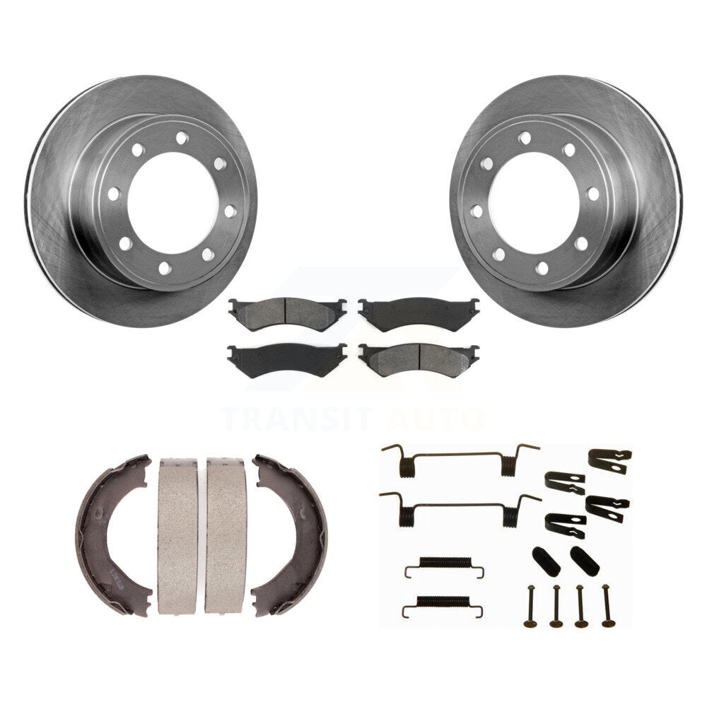 Standard Brake Kit For 2002 Ford E-350 Econoline Club Wagon With Single Rear Wheels K8S-103064 Transit Auto