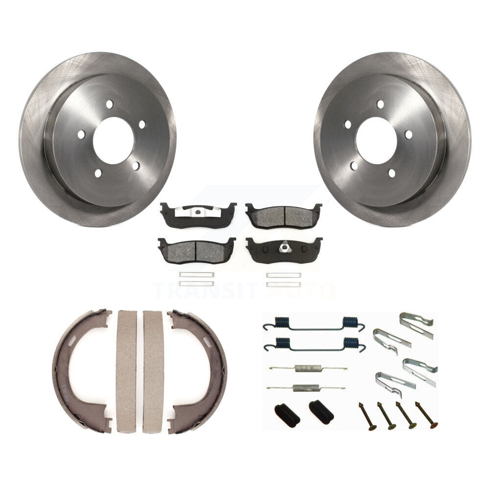 Standard Brake Kit For 1999 Ford F-150 4WD. With 5 Lug Wheels and With 14mm Wheel Lugs K8S-100859 Transit Auto