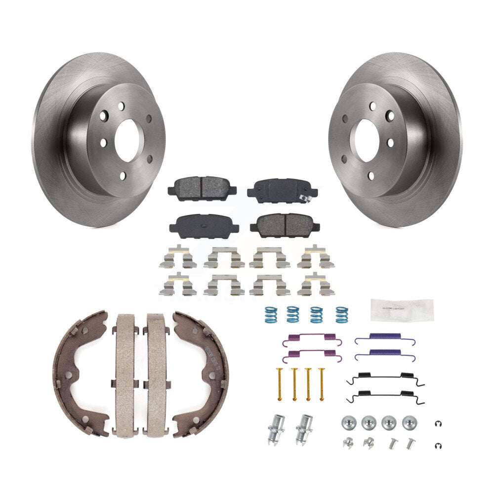 Standard Brake Kit For 2007 Nissan Altima K8S-101358 Transit Auto