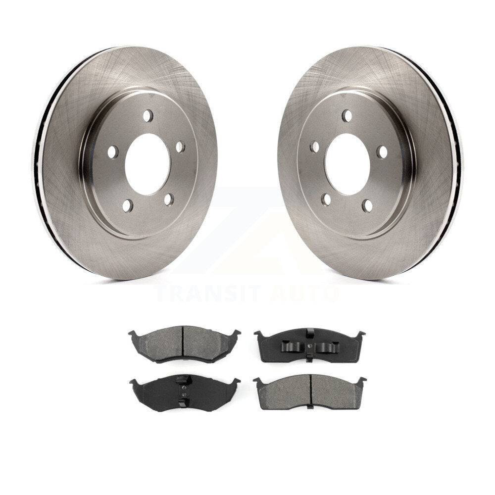 Standard Brake Kit For 2000 Chrysler Grand Voyager With 5 Lug Wheels and With 281mm Diameter Front Rotor K8S-105032 Transit Auto