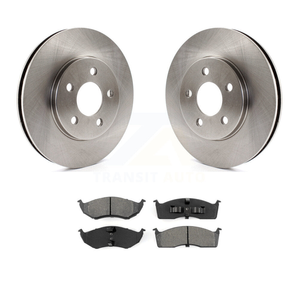 Standard Brake Kit For 2000 Chrysler Grand Voyager With 5 Lug Wheels and With 256mm Diameter Front Rotor K8S-105033 Transit Auto