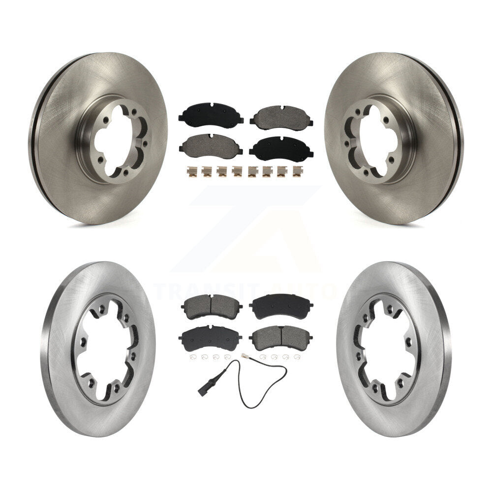 Standard Brake Kit For 2023 Ford Transit-350 HD RWD. With Dual Rear Wheels and With Solid Rear Rotors K8S-105007 Transit Auto