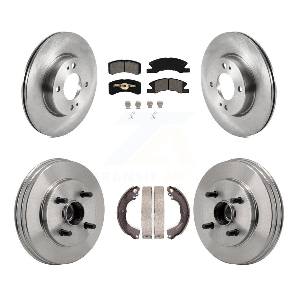 Standard Brake Kit For 2020 Mitsubishi Mirage G4 With 2 Mounting Holes K8S-105034 Transit Auto