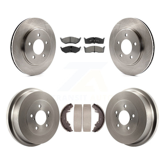 Standard Brake Kit For 2000 Chrysler Town and Country With 15" Factory Wheels and With 16" Factory Wheels K8S-105035 Transit Auto