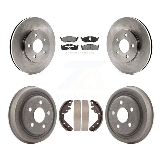 Standard Brake Kit For 2000 Dodge Neon Drum rear brakes K8S-105039 Transit Auto