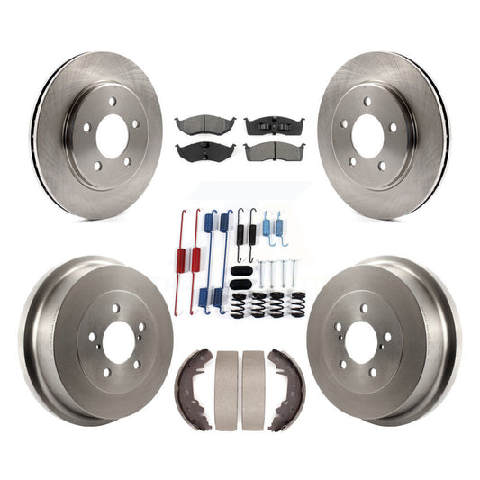 Standard Brake Kit For 1999 Chrysler Town and Country With 15" Factory Wheels or With 16" Factory Wheels K8S-105045 Transit Auto