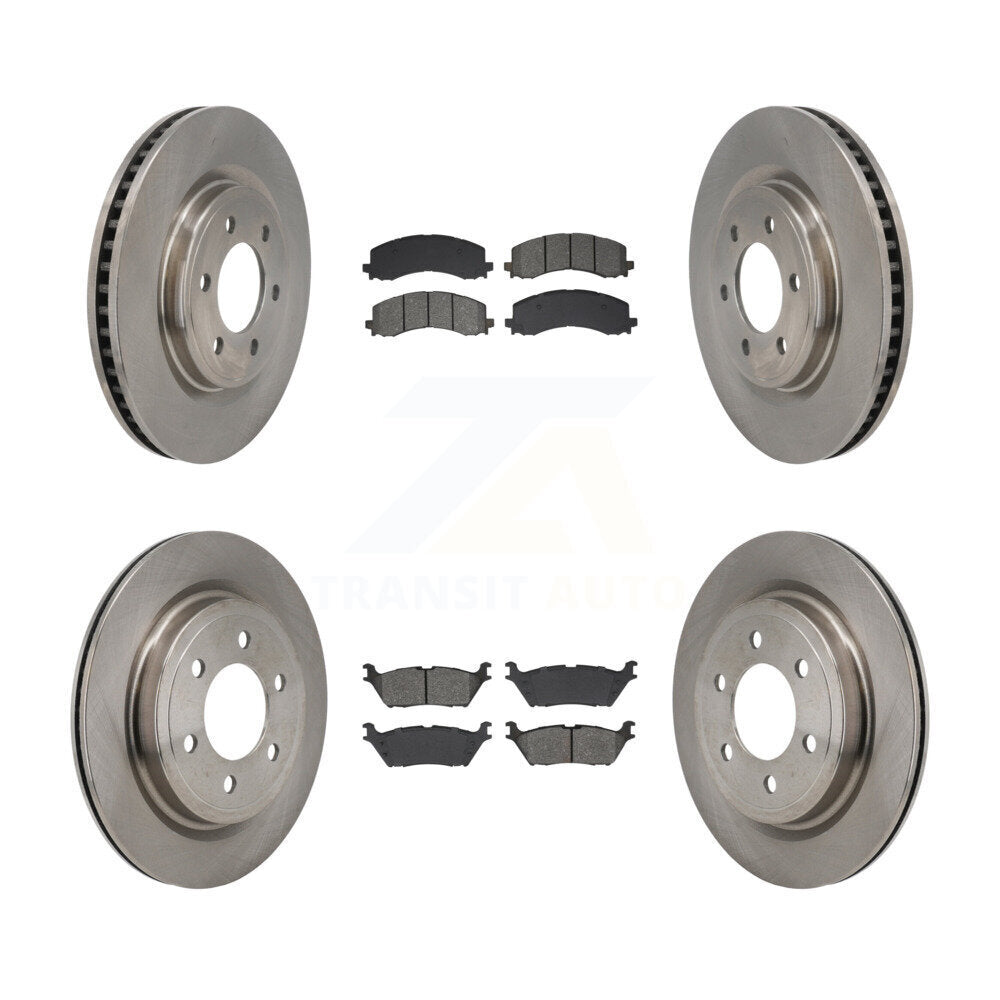 Standard Brake Kit For 2023 Ford F-150 Lightning With 336mm Diameter Rear Rotor K8S-105081 Transit Auto