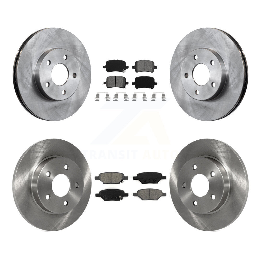 Standard Brake Kit For 2008 Pontiac G5 Disc rear brakes. With Rear Drum Brakes and With 5 Lug Wheels K8S-105083 Transit Auto
