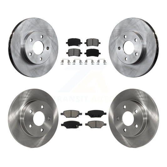 Standard Brake Kit For 2007 Pontiac G5 Disc rear brakes. With Rear Drum Brakes and With 5 Lug Wheels K8S-105083 Transit Auto
